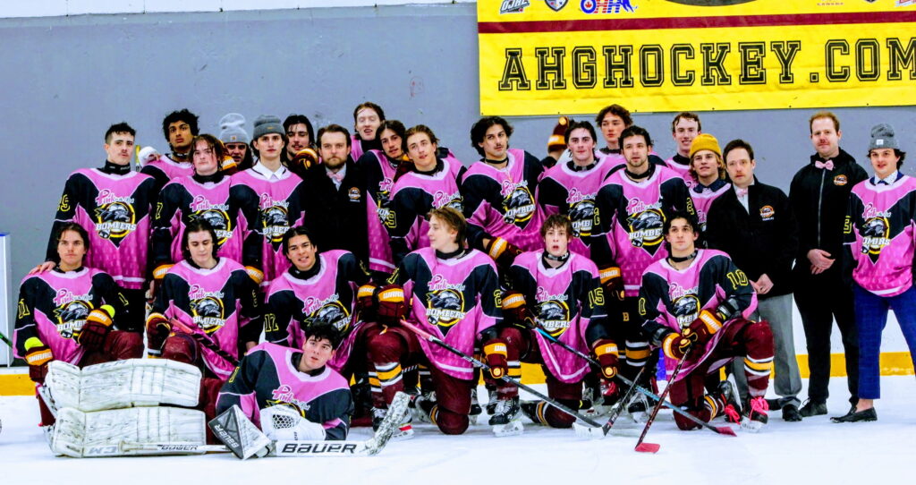 Pink in the Rink 2022 Team Photo
